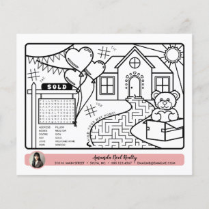 page d'activité coloriage de février