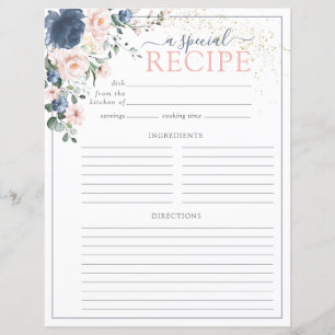 Page de recette Fête des mariées rose bleu pâle