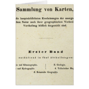 Page de titre Dr Heinrich Berghaus