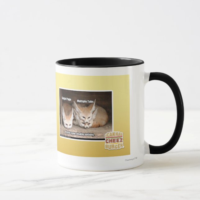 Page display options mug (Right)