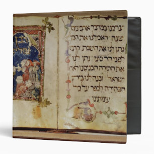 Page from a Haggadah Binder