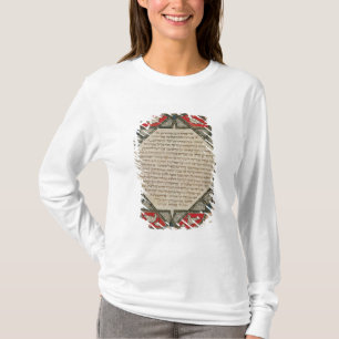 Page from a Hebrew Bible depicting fish T-Shirt
