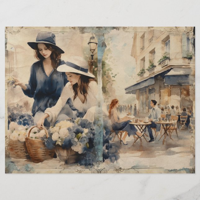 Page Journal des rues de Parisienne (Devant)