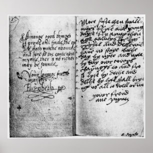 Page of manuscript poster