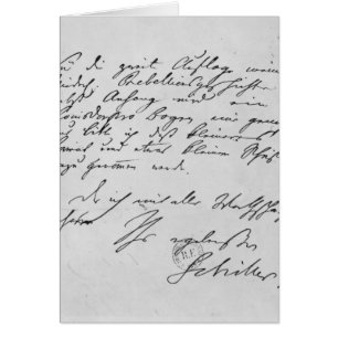 Page of text with his signature