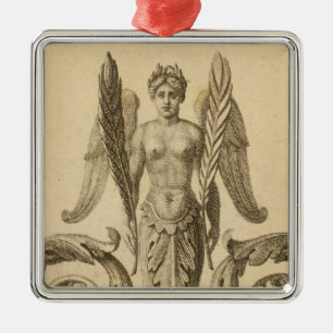 Page Title Atlas Geographical, Statistical Metal Ornament