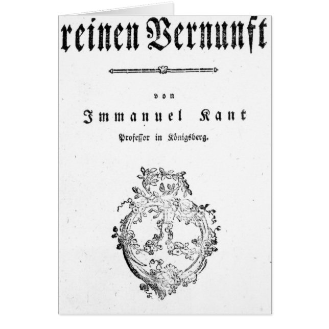 Page titre de 'critique de pur (Devant)