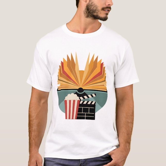 Page vs Screen Clash T-Shirt (Front)