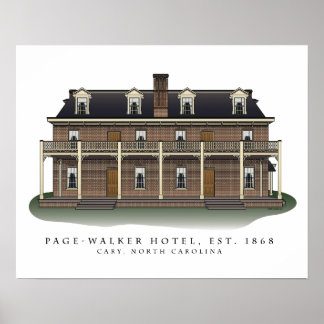 Page-Walker Hotel Architectural Print
