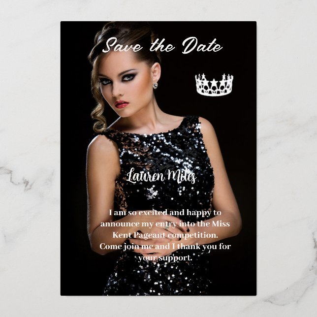 Pageant Announcement (Front)