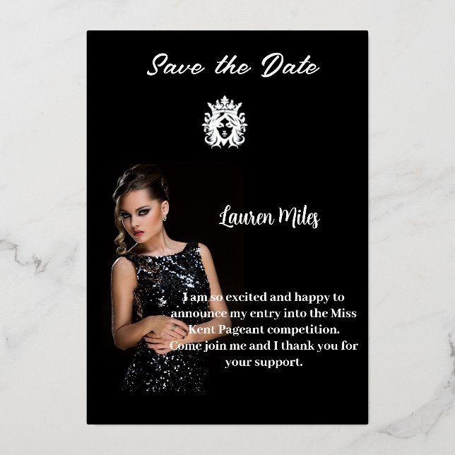 Pageant Announcement (Front)