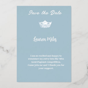 Pageant Announcement