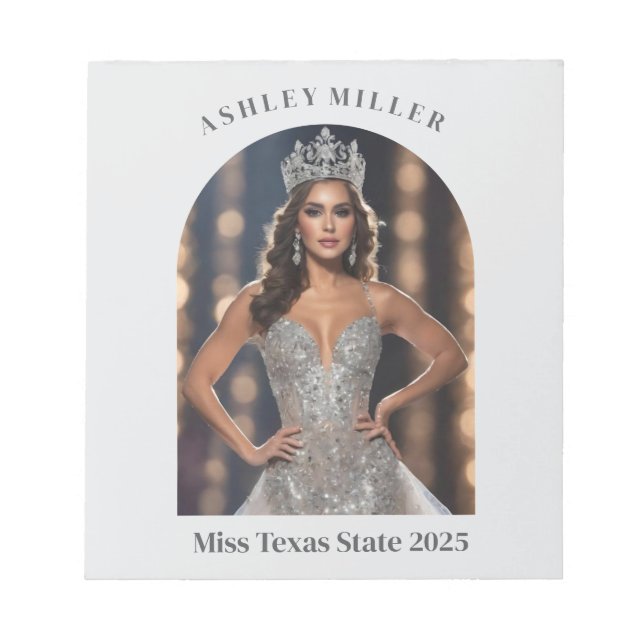 Pageant Autograph Pad (Front)