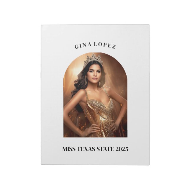 Pageant Autograph Pad (Rotated)