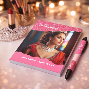 Pageant Autograph Pen Pink Berry Sparkle Pageants