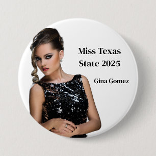Pageant Button Pin