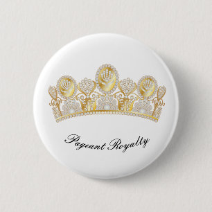 Pageant Button Pin