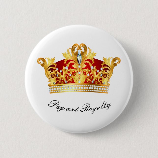 Pageant Button Pin (Front)