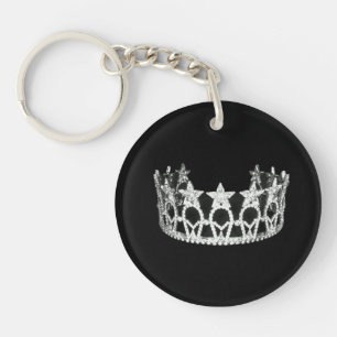 Pageant Crown Keychain