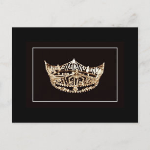 Pageant Crown Postcard