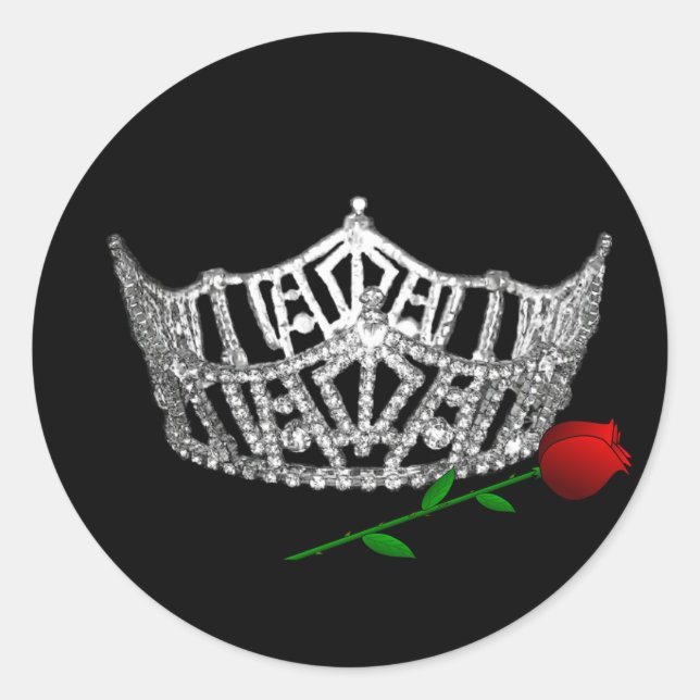 Pageant Crown Sticker (Front)