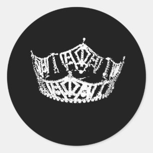 Pageant Crown Sticker