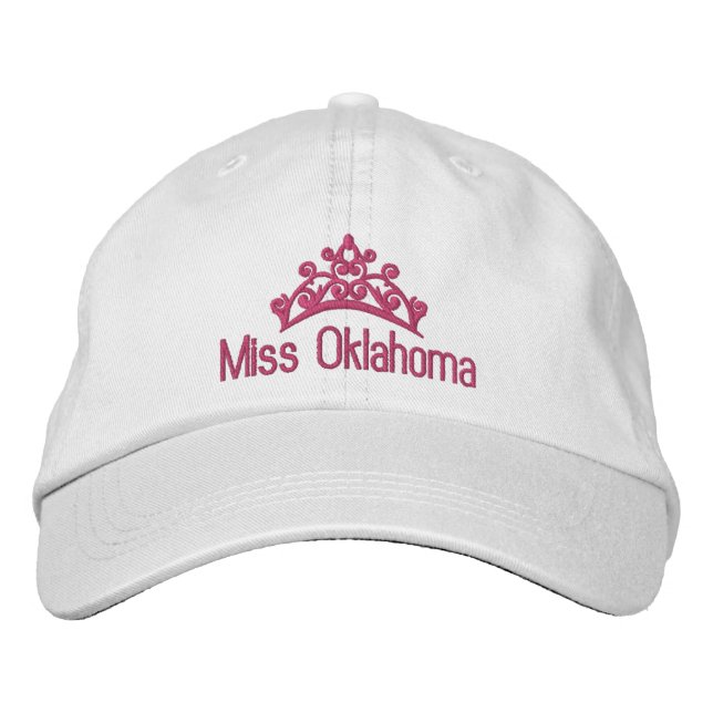 Pageant Custom Embroidered Baseball Cap (Front)