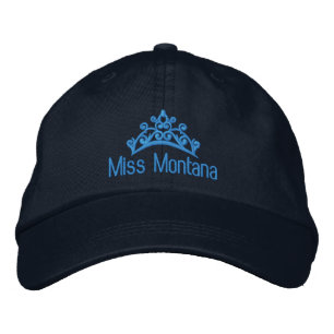 Pageant Custom Embroidered Baseball Cap