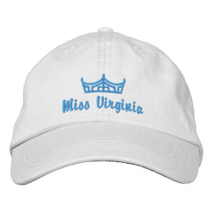 Pageant Custom Embroidered Baseball Cap USA