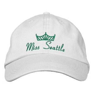 Pageant Custom Embroidered Baseball Cap USA