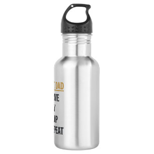 Pageant Dad Drive Pay Clap Repeat Shirt Design_1 532 Ml Water Bottle
