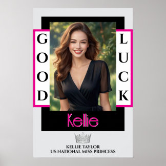 Pageant Essentials Custom Door Banner Poster