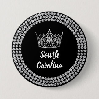 Pageant Fan Button - Audience Spirit Pin Pageants