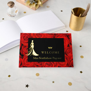Pageant Foil Guest Book