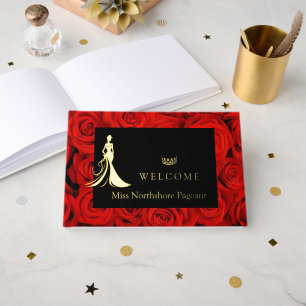 Pageant Foil Guest Book