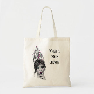 Pageant girl tote bag