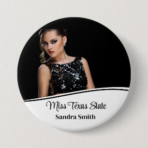 Pageant Queen  3 Inch Round Button
