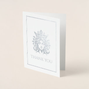 Pageant Queen Crown Foil Card