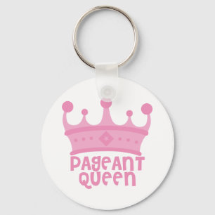 Pageant Queen Keychain