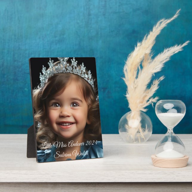 Pageant Queen Plaque (Side)