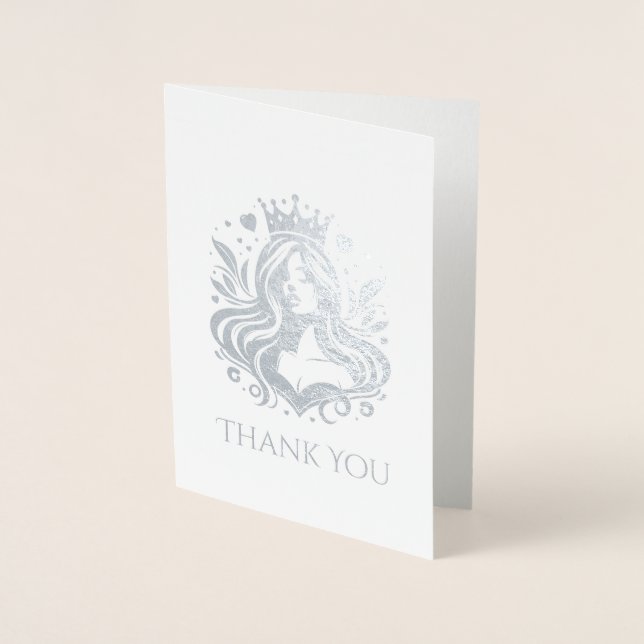 Pageant Queen Thank You Card (Front)
