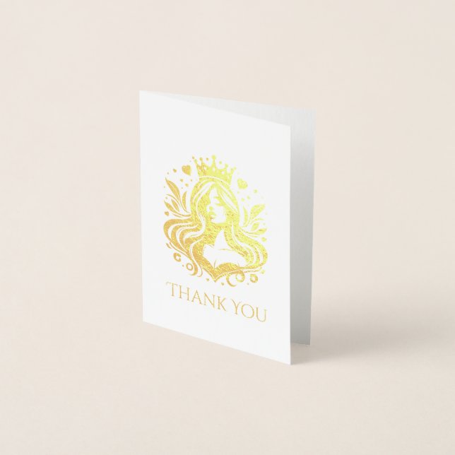Pageant Queen Thank You Card (Front)