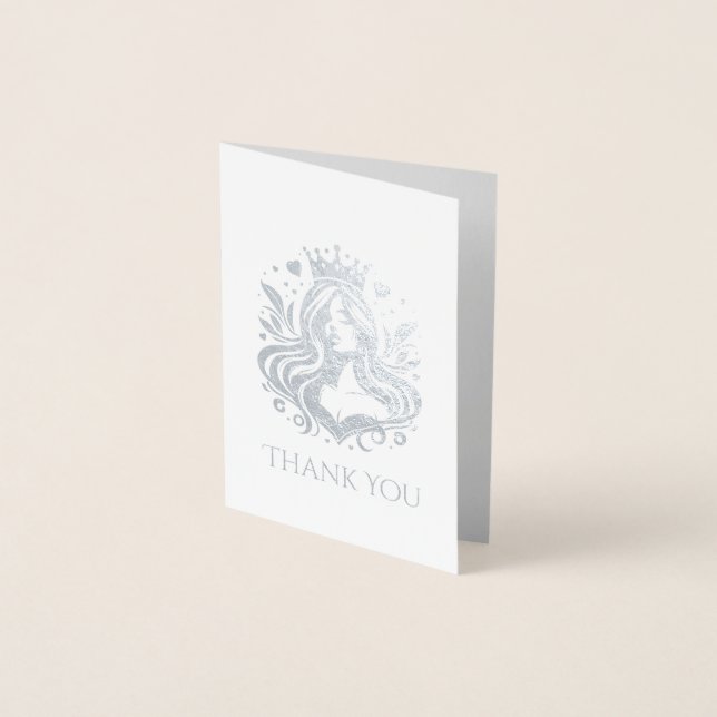 Pageant Queen Thank You Card (Front)