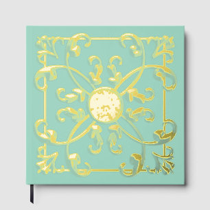 Pageant Real Foil Scrolls Scrapbook Guest Book