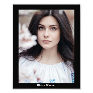 Pageants Modelling 8x10 Photogenic Headshot Photo Print