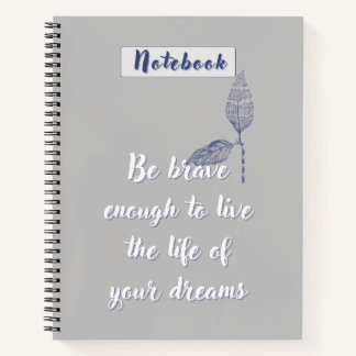 Pages de journal minimalistes avec motivation