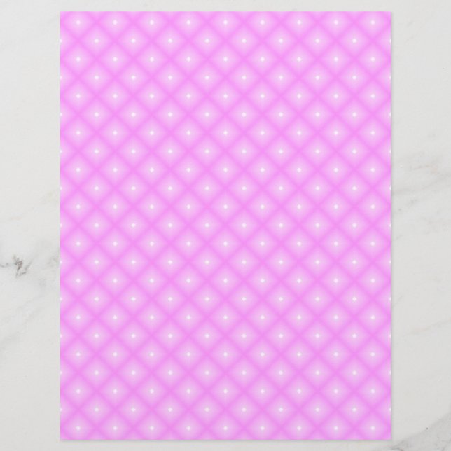 Pages de papier papier à rebut blanc et rose (Devant)