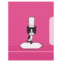 Pages de Recettes de Kitty de Chef - Illustrées