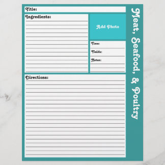 Pages de recettes liées (Aqua)