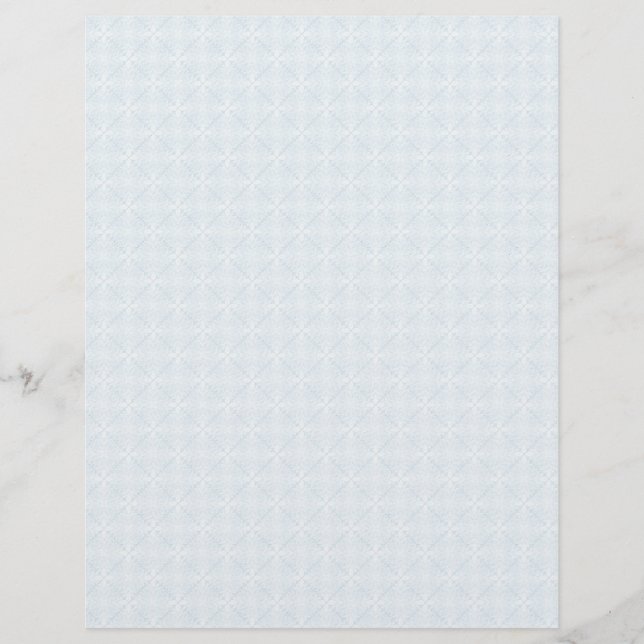 Pages de scrapbooking en dentelle bleu bébé statio (Devant)
